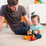 Set de muñequeras y encuentra pies Jardín de bichos