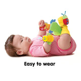 Set de muñequeras y encuentra pies Jardín de bichos