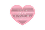 Tablero Letras Corazón PEARHEAD
