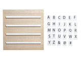 Tablero de Madera con Repisas ABC PEARHEAD