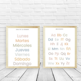 Set de posters descargables maple