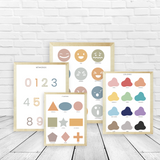 Set de posters descargables maple