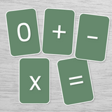 Set flashcards descargables números