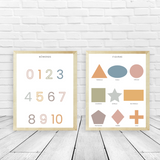 Set de posters descargables maple