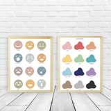 Set de posters descargables maple