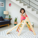 TRIÁNGULO PARA ESCALAR CHICO CON RAMPA REVERSIBLE