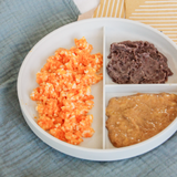 Alimento Machacado de Frijol / Arroz Basmati con Zanahoria / Platano con Nuez de la India. Etapa 2