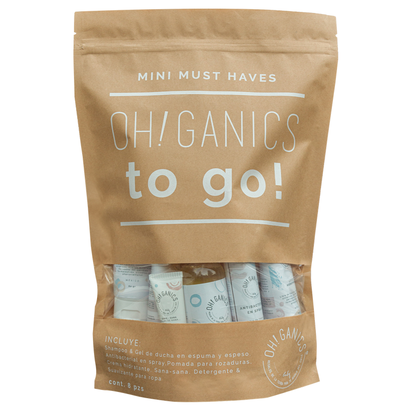 Travel kit OH!GANICS 8pzas