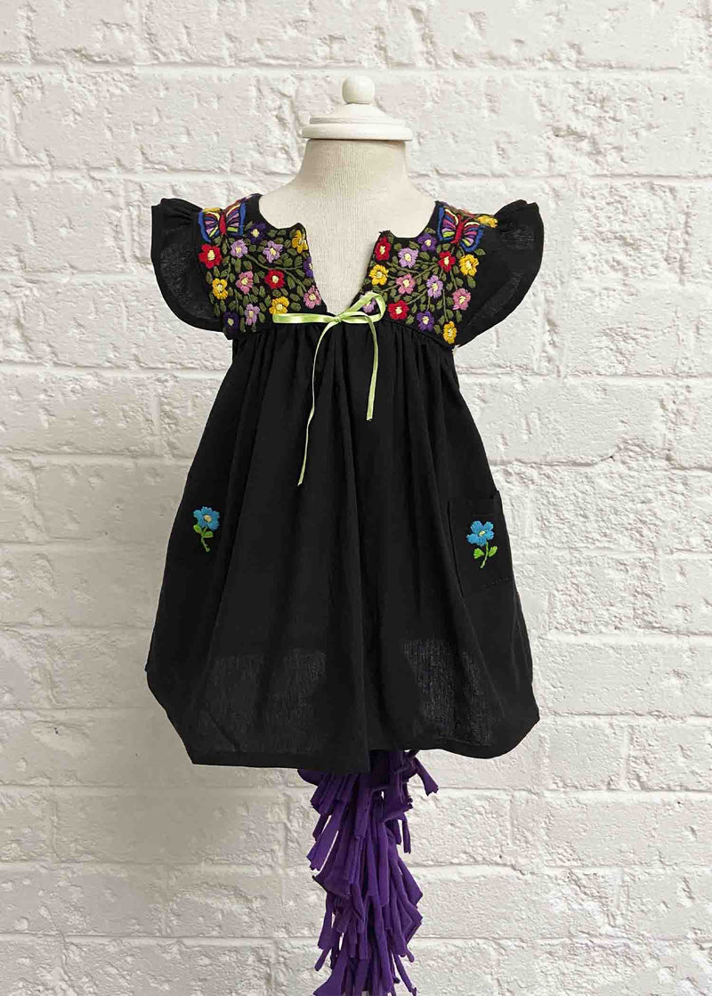 Vestido Mariposa Negro