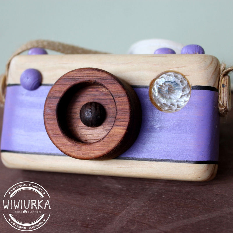 CAMARA JUGUETE DE MADERA